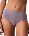 Calvin Klein Bonded Flex Seamless Boyshorts In Purple