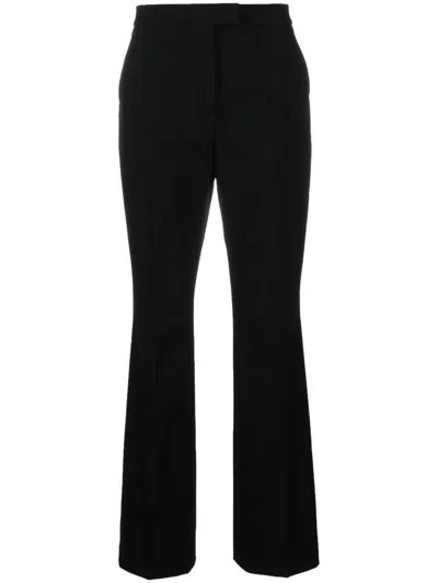 Calvin Klein Bootcut Tailored Trousers In Black