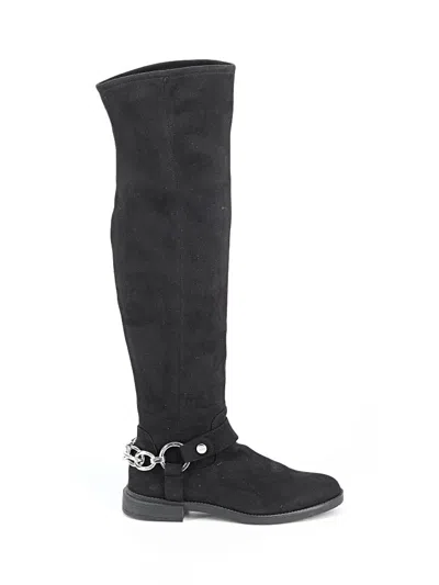 Pre-owned Calvin Klein Boots In Black