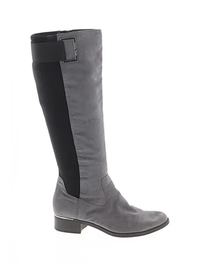 Pre-owned Calvin Klein Boots In Gray