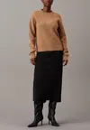 Calvin Klein Boucle Rib C-nk Relaxed Sweater Sweater In Beige
