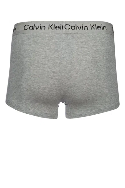Calvin Klein Boxer In Blackspeakeasygrey