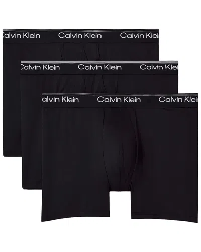 Calvin Klein Boxer Brief 3-pack In Black