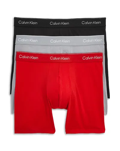 Calvin Klein Boxer Briefs, Pack Of 3 In Multi