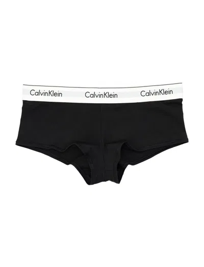 Calvin Klein Boxer Short Band Logo In Black