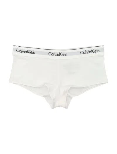 Calvin Klein Boxer Short Band Logo In White