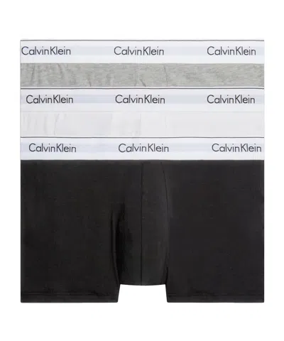 Calvin Klein Boxer Underwear Three-piece In Black