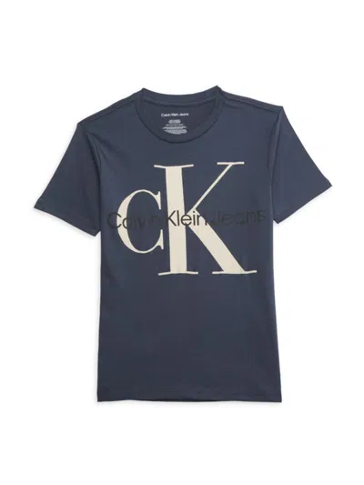 Calvin Klein Kids' Boy's Core Logo Cotton T-shirt