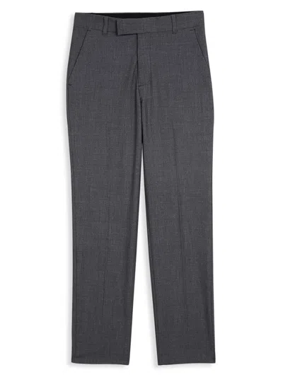 Calvin Klein Kids' Boy's Slim-fit Dress Pants In Oxford