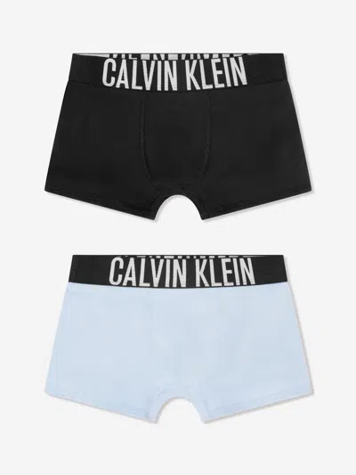 Calvin Klein Kids'  Boys 2 Pack Boxer Shorts Set In Multi