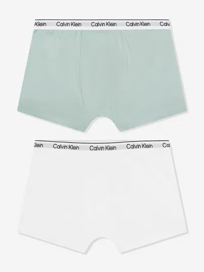 Calvin Klein Kids'  Boys 2 Pack Boxer Shorts Set In Multi