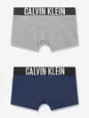 Calvin Klein Logo-waistband Boxers In Multicoloured