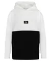 Calvin Klein Boys 8-20 Color Blocked Hoodie In White