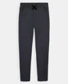 Calvin Klein Boys' 8-20 Fleece Drawstring Jogger Pants In Black