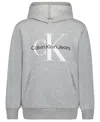 Calvin Klein Boys 8-20 Old School Logo Pullover Hoodie In Gray