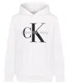 Calvin Klein Boys 8-20 Old School Logo Pullover Hoodie In White