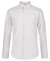 Calvin Klein Boys 8-20 Stretch Ditsy Dot Print Shirt In White