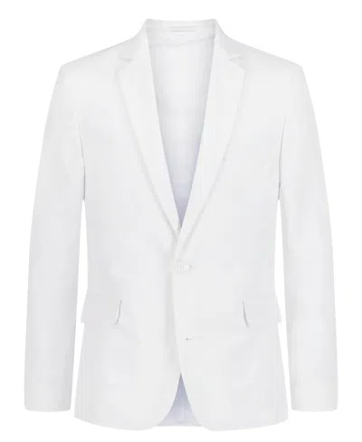 Calvin Klein Kids' Boys' 8-20 Textured Suit Jacket In White
