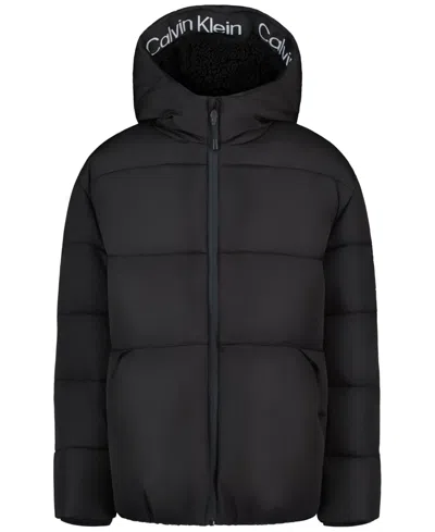 Calvin Klein Kids' Boys' 8-20 Long-sleeve Jacket In Black
