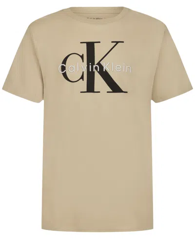 Calvin Klein Kids' Boys' 8-20 Short-sleeve T-shirt In Neutral
