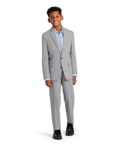 Calvin Klein Kids' Boys' 8-20 Slim-fit Stretch Suit Jacket In Gray