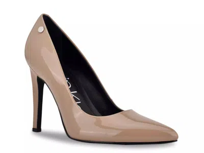 Calvin Klein Brady Pump In Brown