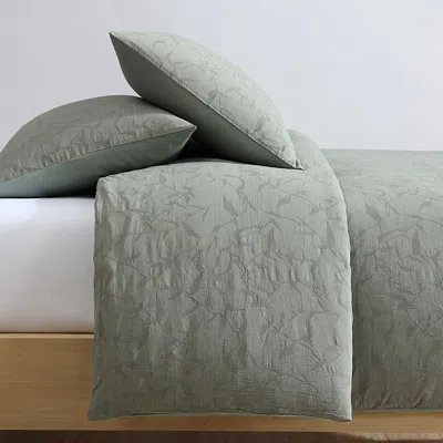CALVIN KLEIN BRANCHING LEAVES 3 PIECE COMFORTER SET, QUEEN