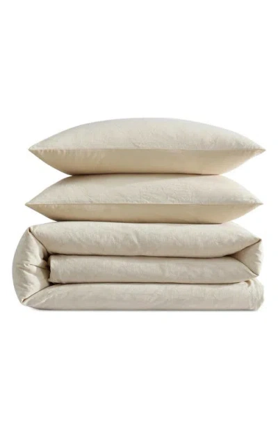 Calvin Klein Branching Leaves Duvet Cover & Sham Set In Neutral