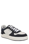 Calvin Klein Men's Landy Round Toe Lace Up Sneakers In Black
