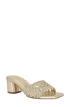 Calvin Klein Brianny Sandal In Gold