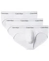 Calvin Klein 3-pack Cotton Blend Briefs In White