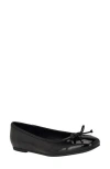 Calvin Klein Bronte Ballet Flat In Black/black