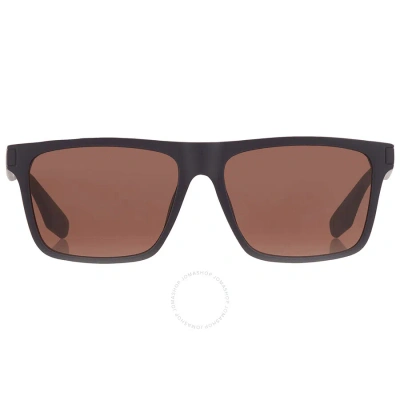 Calvin Klein Brown Browline Men's Sunglasses Ck20521s 410 56 In Brown / Navy