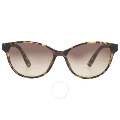 Calvin Klein Brown Cat Eye Ladies Sunglasses Ck20517s 235 56