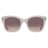Calvin Klein Brown Gradient Butterfly Ladies Sunglasses Ck21506s 335 52 In Brown