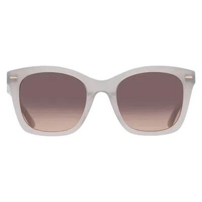 Calvin Klein Brown Gradient Butterfly Ladies Sunglasses Ck21506s 335 52