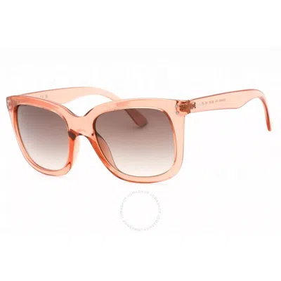 Calvin Klein Brown Gradient Square Ladies Sunglasses Ck22550s 674 53