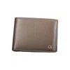 Calvin Klein Brown Leather Men's Wallet In Brown