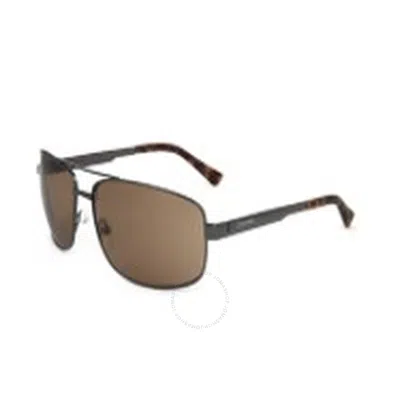 Calvin Klein Brown Navigator Men's Sunglasses Ck22123s 009 63