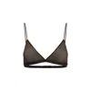 Calvin Klein Ruby Triangle Bra In Gray