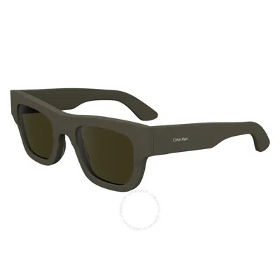 Calvin Klein Brown Square Men's Sunglasses Ck24510s 260 51