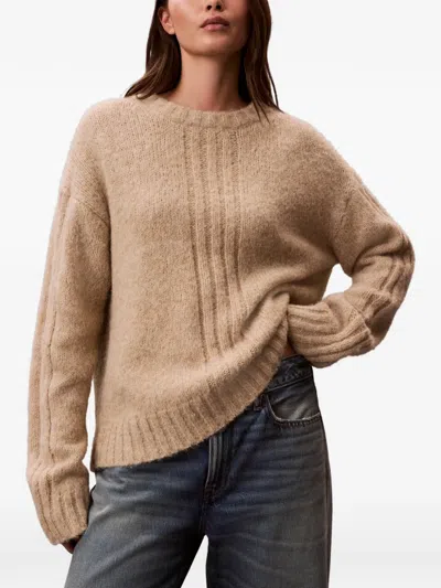Calvin Klein Brushed-effect Jumper In Multi