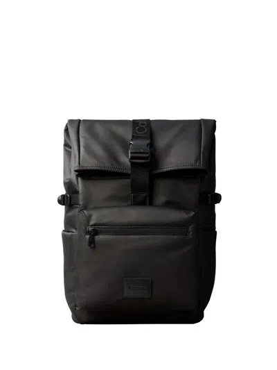 Calvin Klein Buckle Backpack In Red