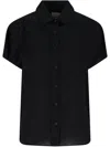 Calvin Klein Button-down Shirt In Black
