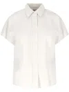 Calvin Klein Chemise À Manches Courtes In White