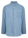 Calvin Klein Button-up Shirt In Blue