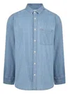 Calvin Klein Button-up Shirt In Blue