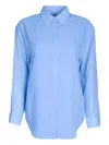 Calvin Klein Rll Slv Utlty Pckt B Shirt In Blue
