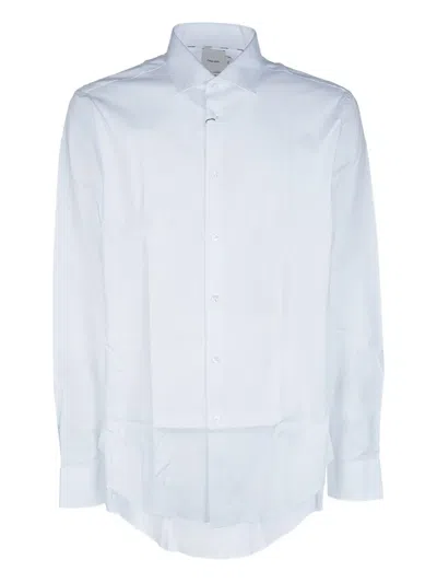 Calvin Klein Buttoned Shirt In Blue
