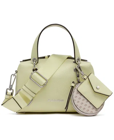 Calvin Klein Cali Small Crossbody Bag In Endive